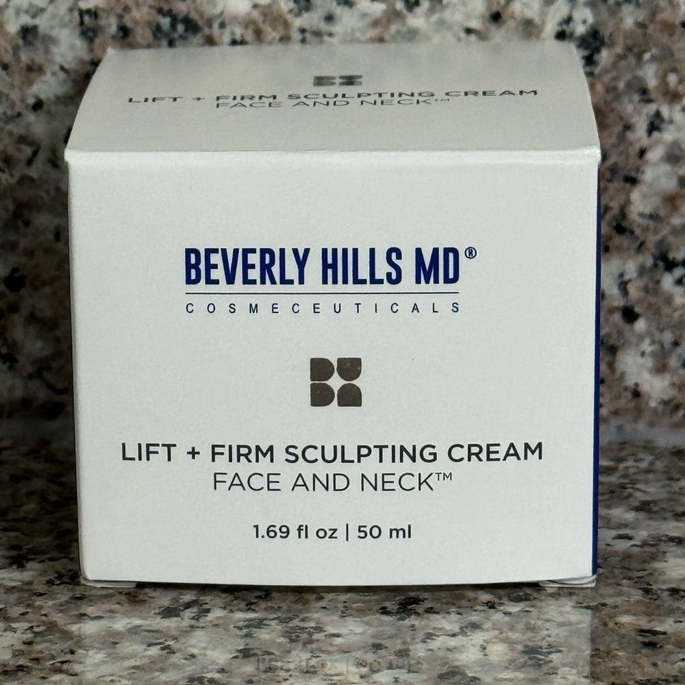 Beverly Hills MD Lift & Firm Sculpting Cream For Face and Neck- White